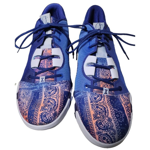 Nike PG 6 Blue Paisley Mens Basketball Shoes Size 18 main image 4